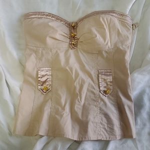 Bebe Vintage Tube Top S